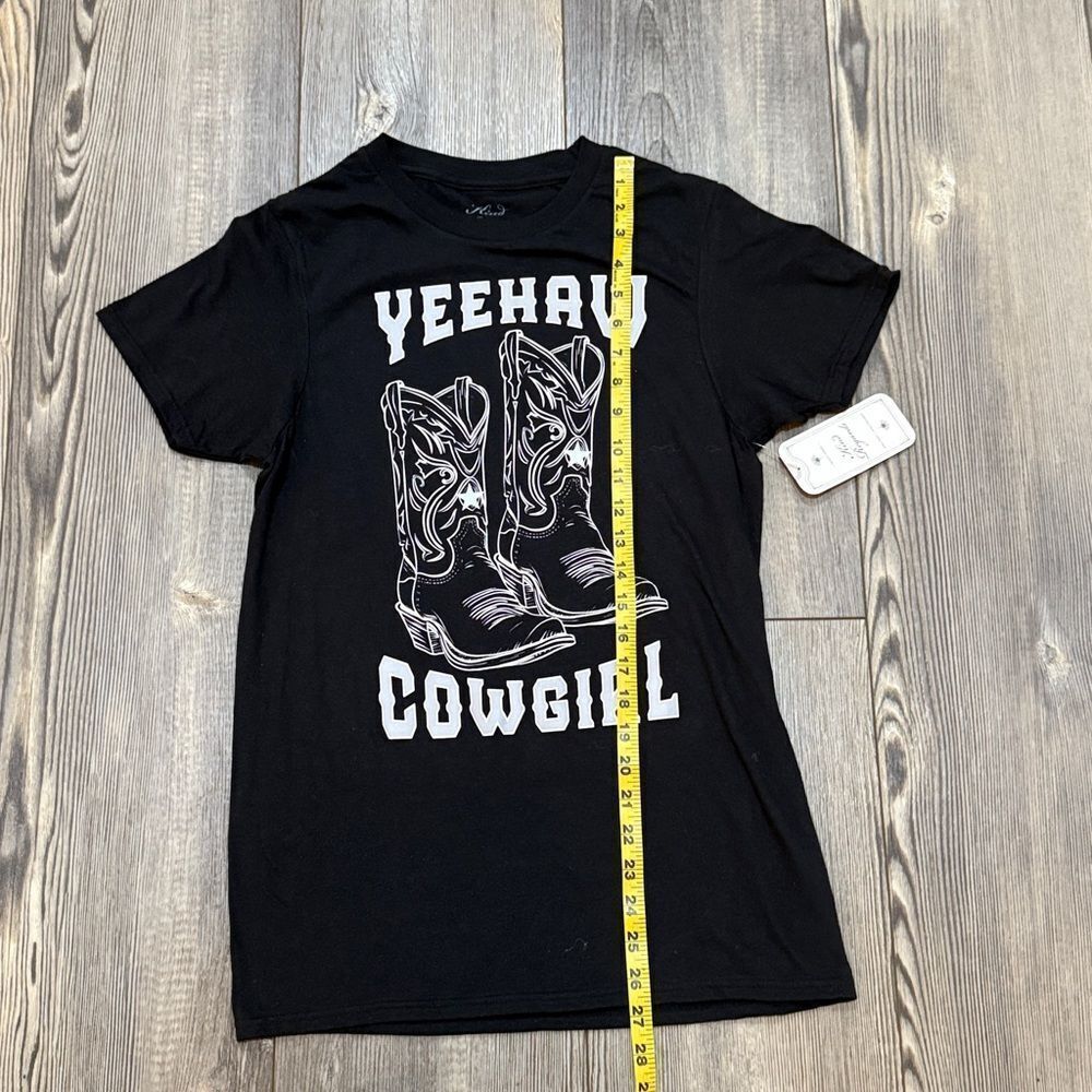 Kind Regards Tee with Yeehaw Cowgirl - Picture 4 of 5
